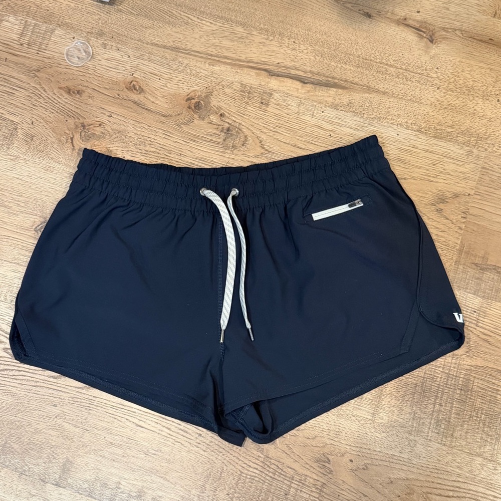Vuori Navy Athletic Shorts